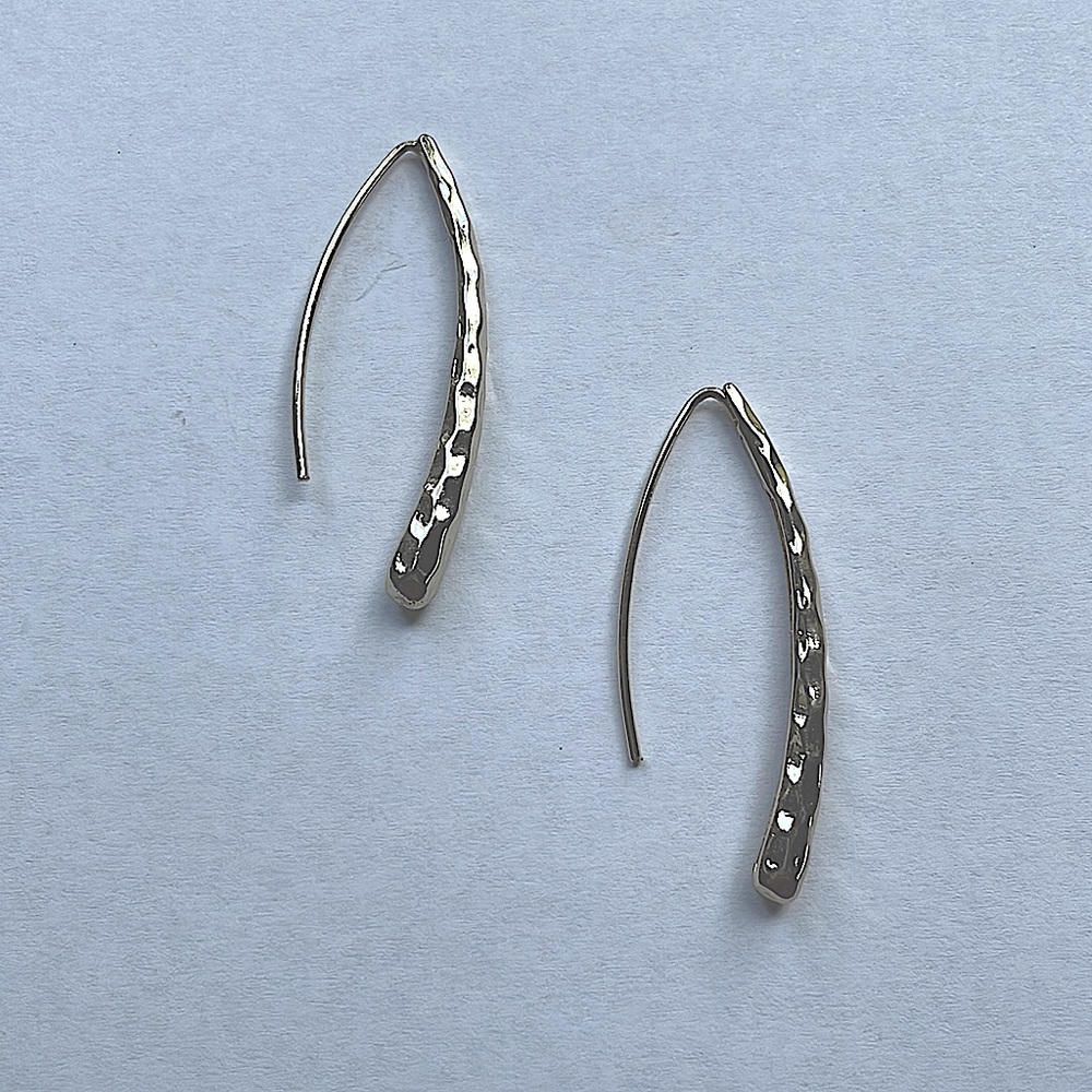 push thru earrings